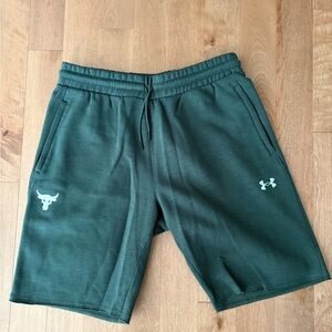 Under Armour Dark Green Athletic Shorts